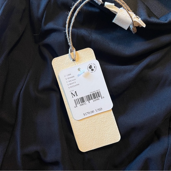 Anthropologie Let Me Be Knit Halter Maxi Dress Black Size Medium - Picture 6 of 8